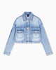 Armani Exchange Giubbino in Jeans Blù