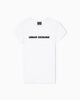 Armani Exchange T-shirt Girocollo Slim in Jersey di Cotone con Logo sul Petto