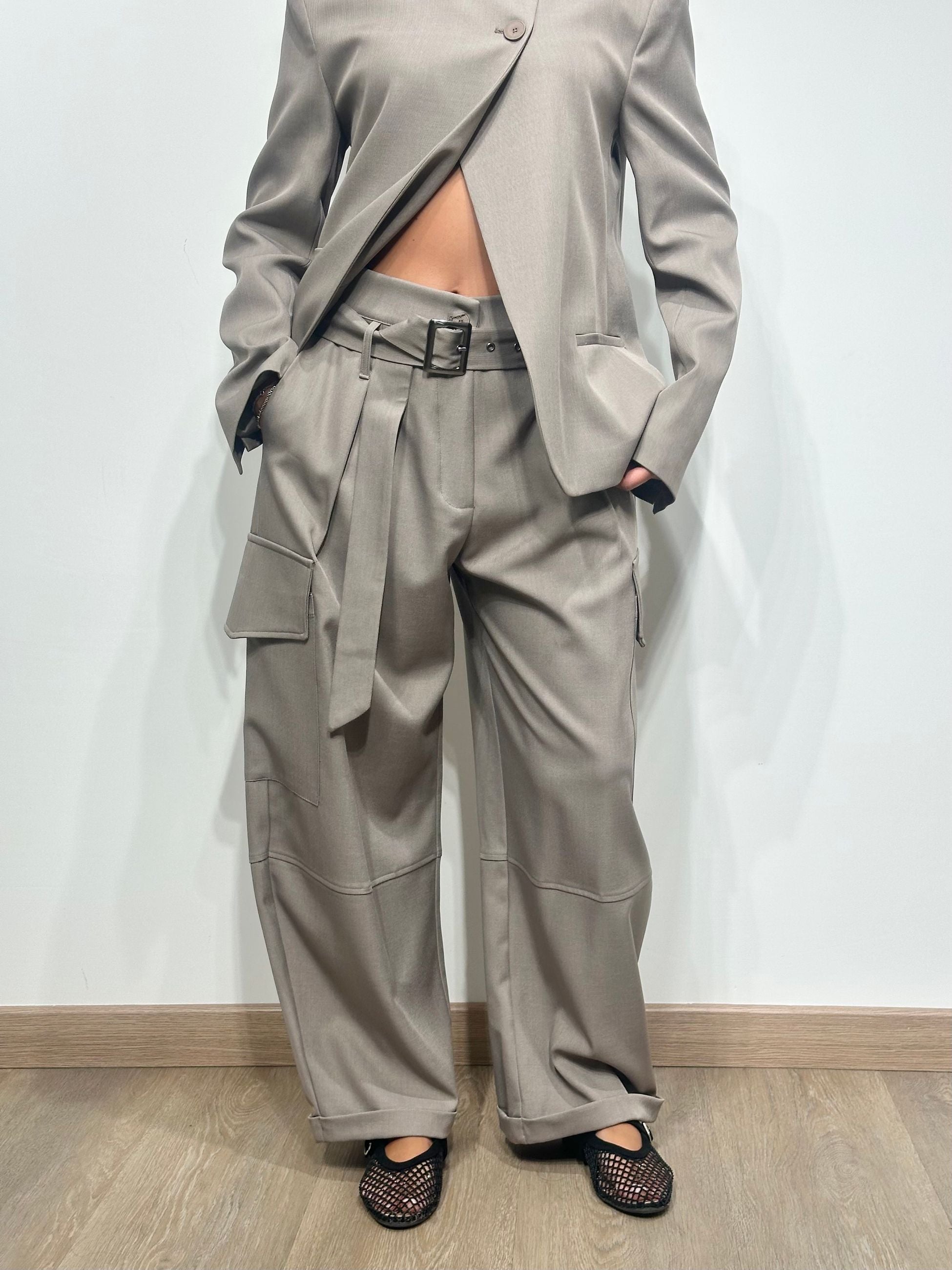 Haveone Pantalone Cargo Tasconi Laterali
