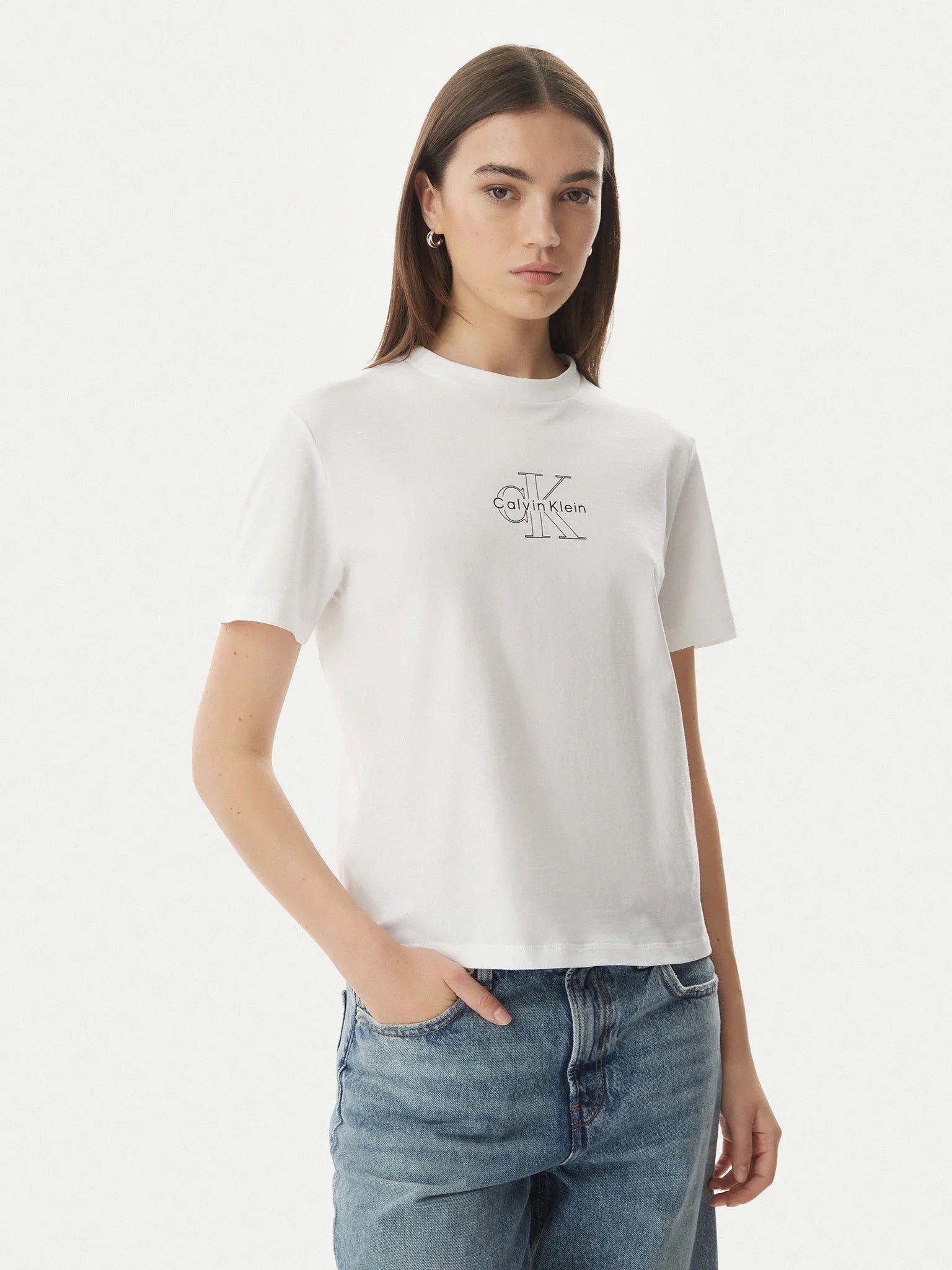 Calvin Klein T-shirt con Stampa Logo