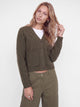 Jjxx Cardigan con Tasche Marrone