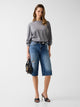 Guess Bermuda Baggy in Denim Blù