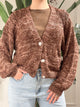 Haveone Cardigan con Bottoni Gioiello