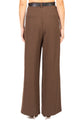 Haveone Pantalone Palazzo Marrone