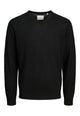Jack & Jones Maglia Manica lunga in Lana Merino Nero