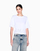 Armani Exchange T-shirt Cropped in Cotone