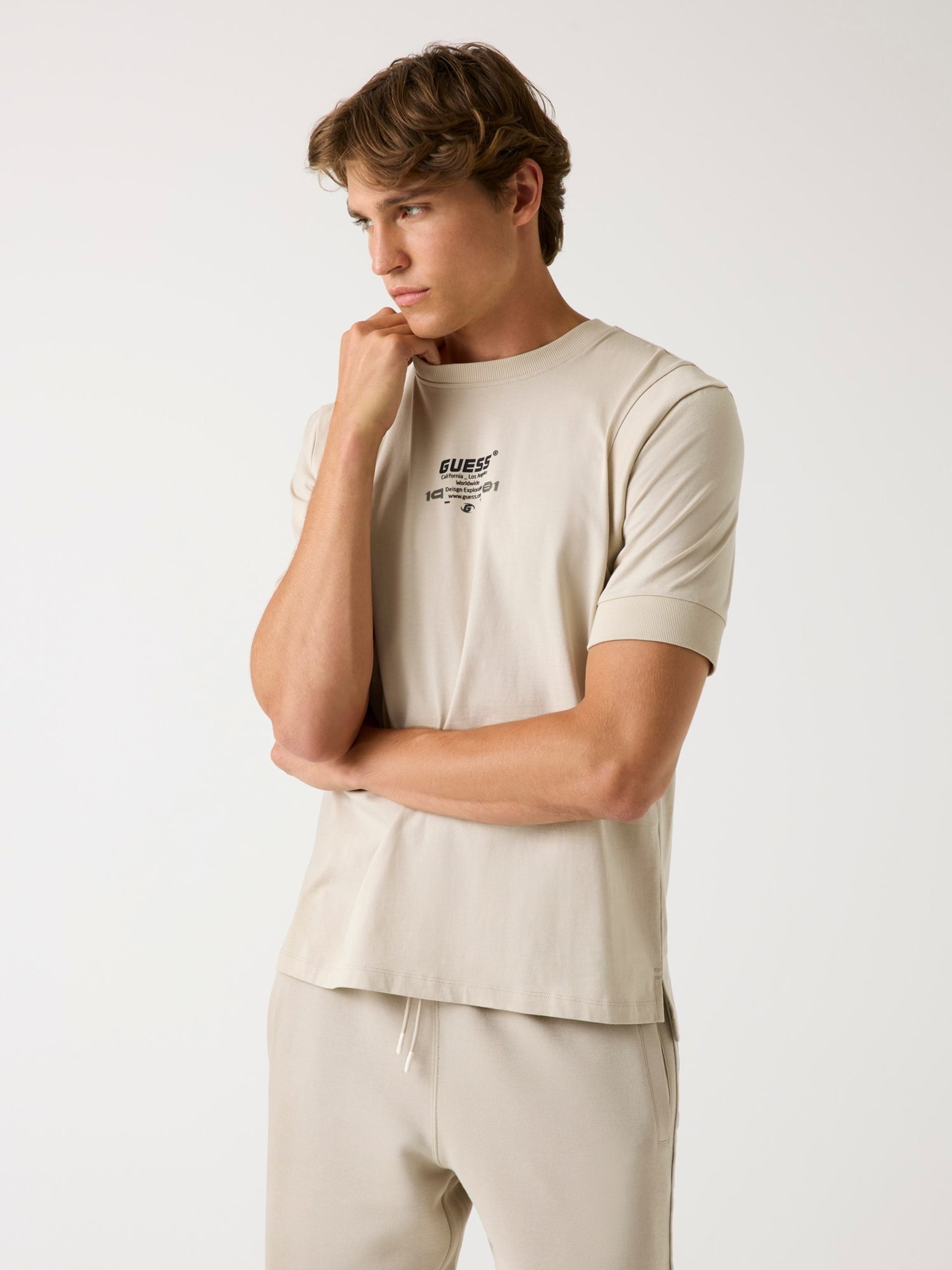 Guess Active T-Shirt Scritta Logo