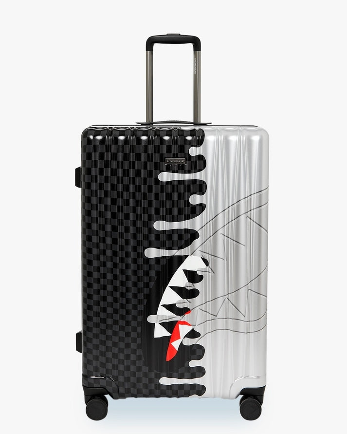 Sprayground Trolley SILVER SIDE DRIP BLACK CHECK CARRY-ON HARD LUGGAGE
Nero Bianco
