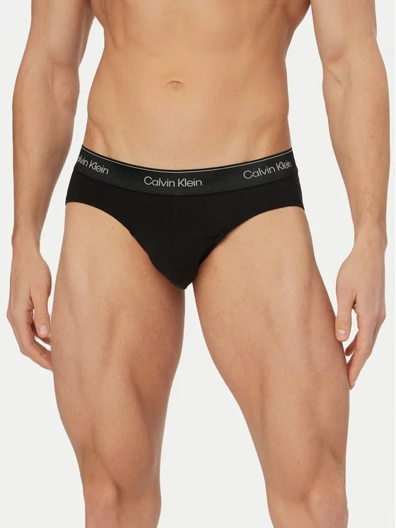 Calvin Klein Slip corti in confezione da 3 - Icon Cotton Stretch Nero