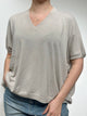 Le Streghe Gilet in Tessuto Glitter 
Beige