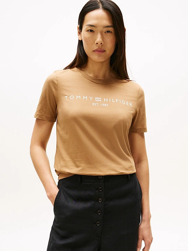 Tommy Jeans T-Shirt in Cotone Tinta Unita