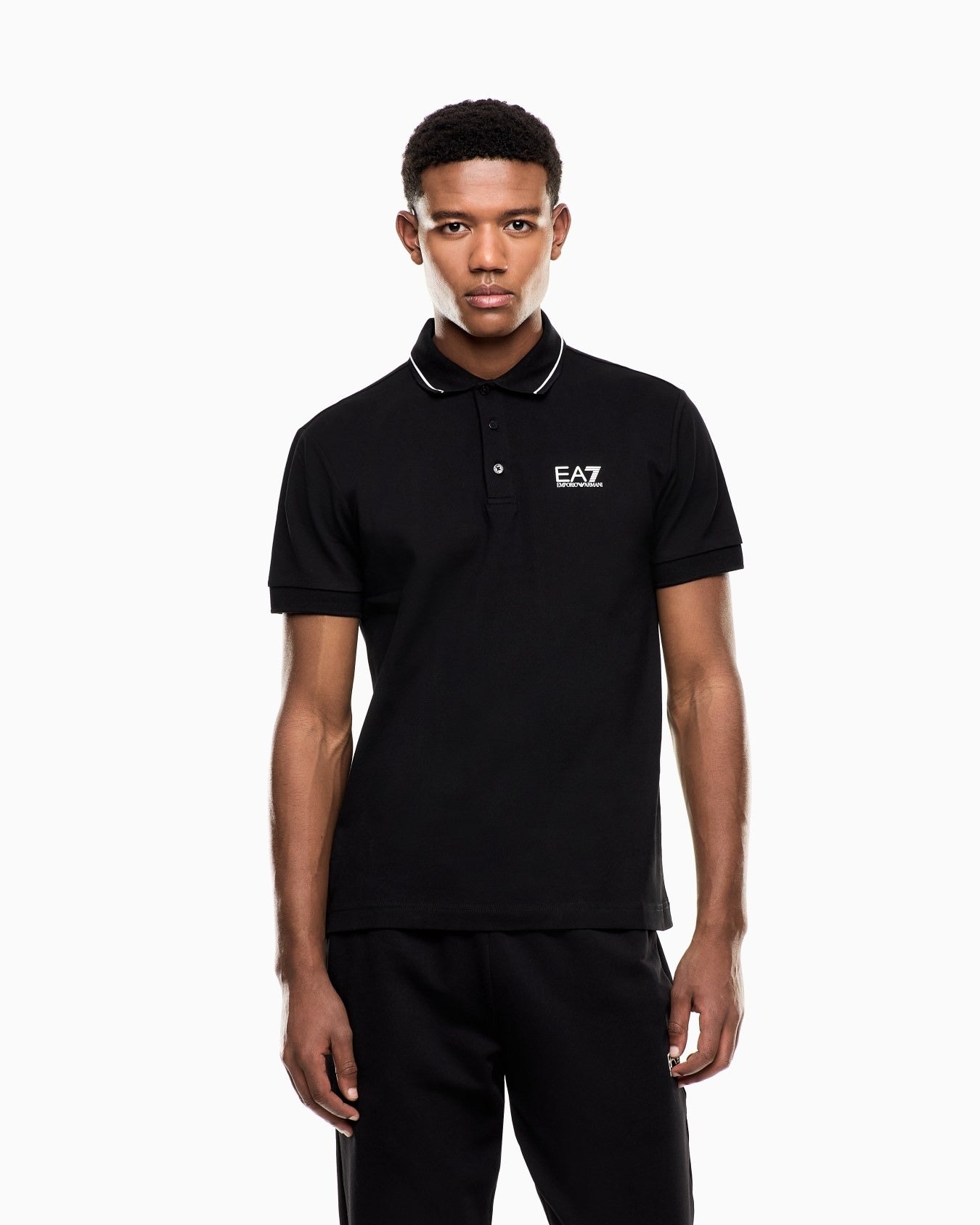 ARMANI EA7 Polo Core identity in Piquet di CotoneItalian Spirit