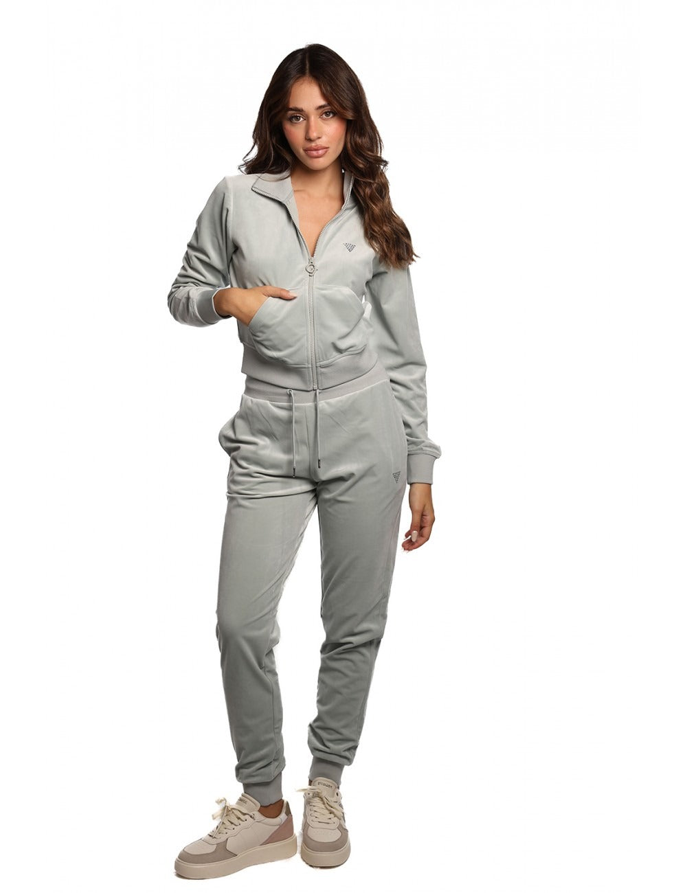 Guess Joggers in Velluto Beige