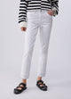 Liu Jo Pantaloni Skinny con Risvolto e Strass
Bianco