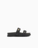 Armani Exchange Sandali in Econappa
Nero