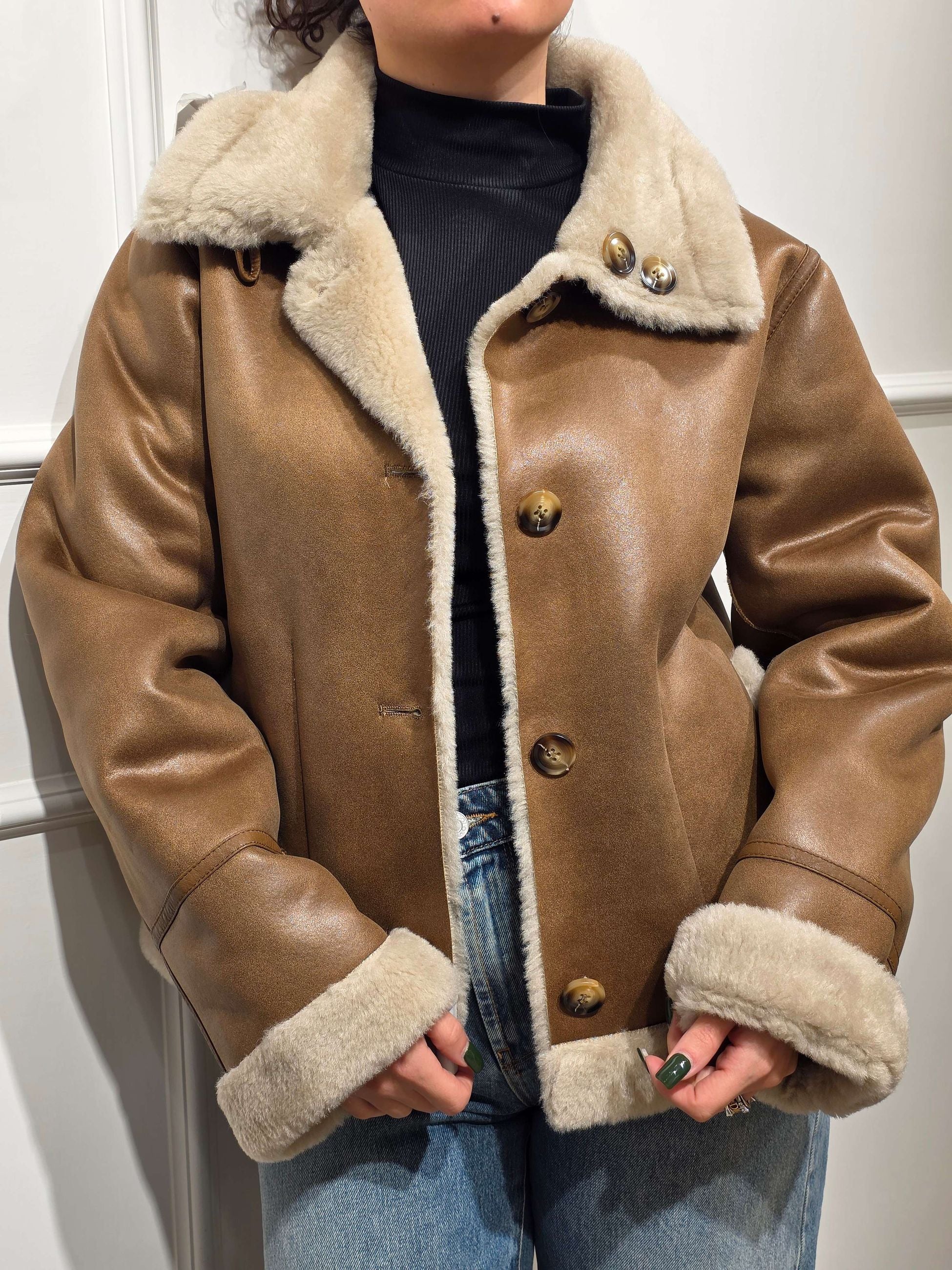 Censured Piumino  Beige