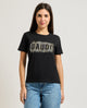 Gaudi Jeans T-shirt Manica Corta con Logo Strass
