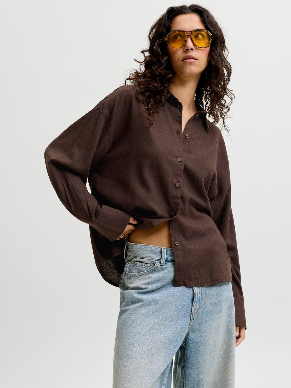 Jjjxx Camicia in Misto Lino