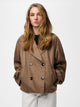 Pieces Trench con Quattro Bottoni