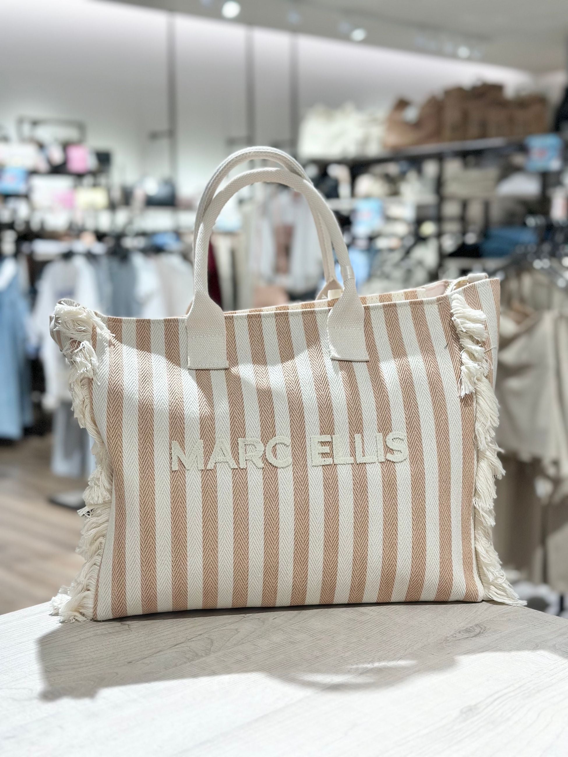 Marc Ellis Borsa Tote S. Joan a righe