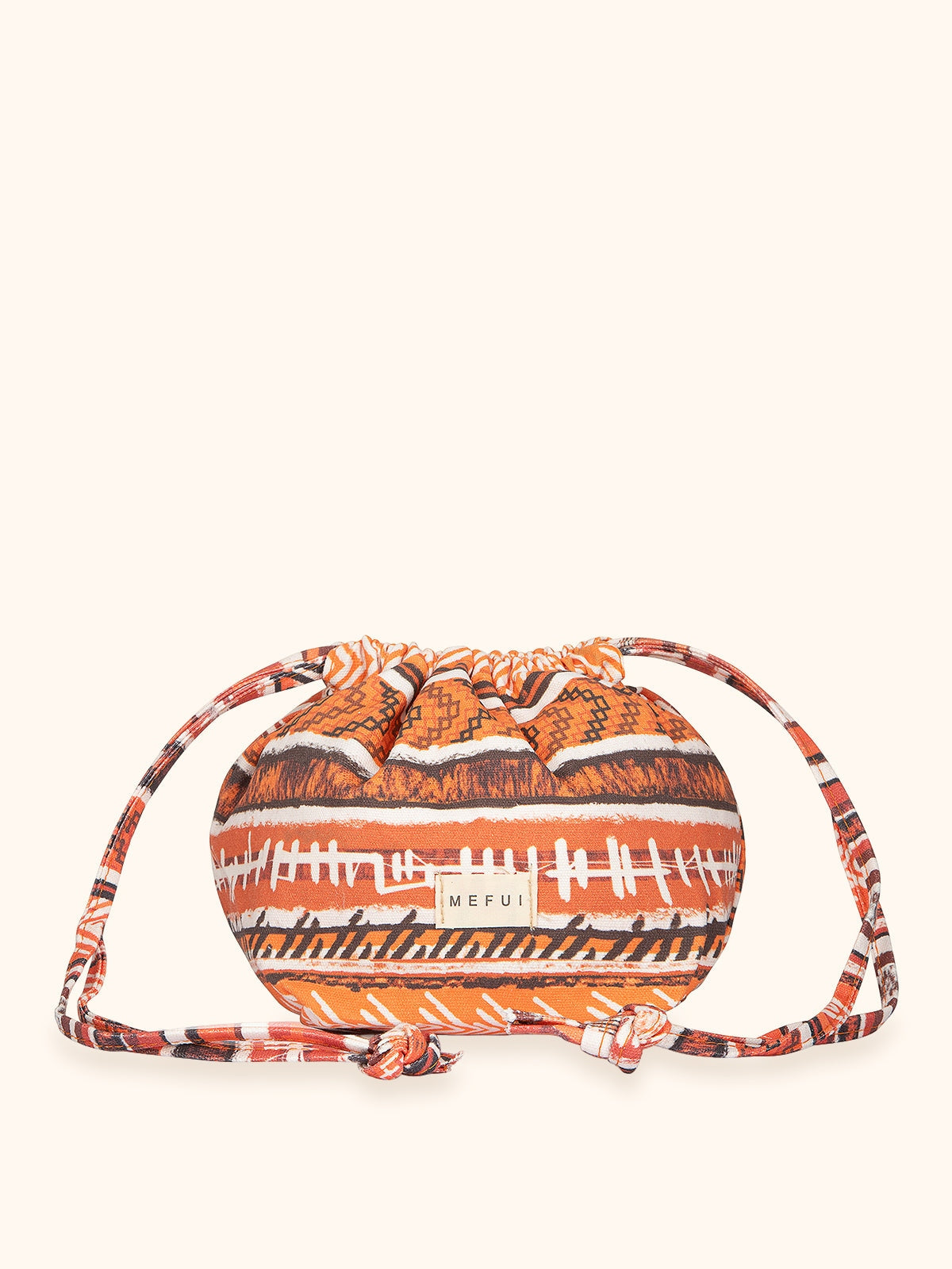 Me fui Pochette con Coulisse Arancione