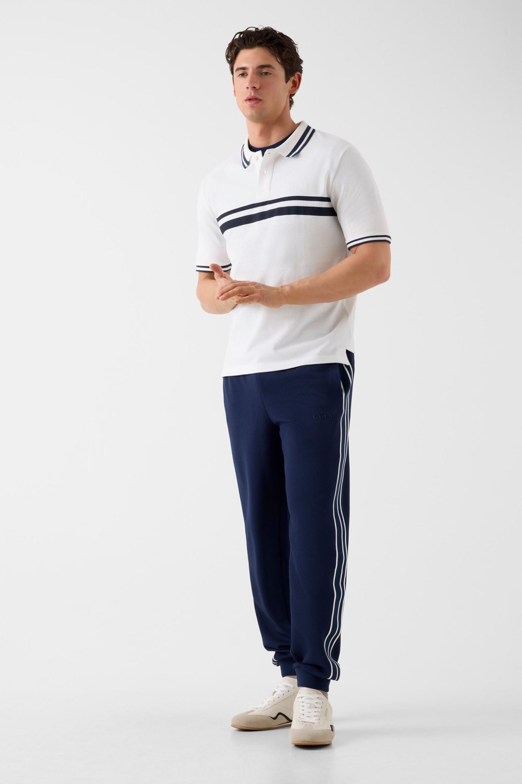 Pantalone uomo Joggers a vestibilità regolare Blu