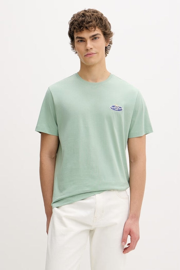 Guess T-shirt  con Logo Ricamato
Bianco