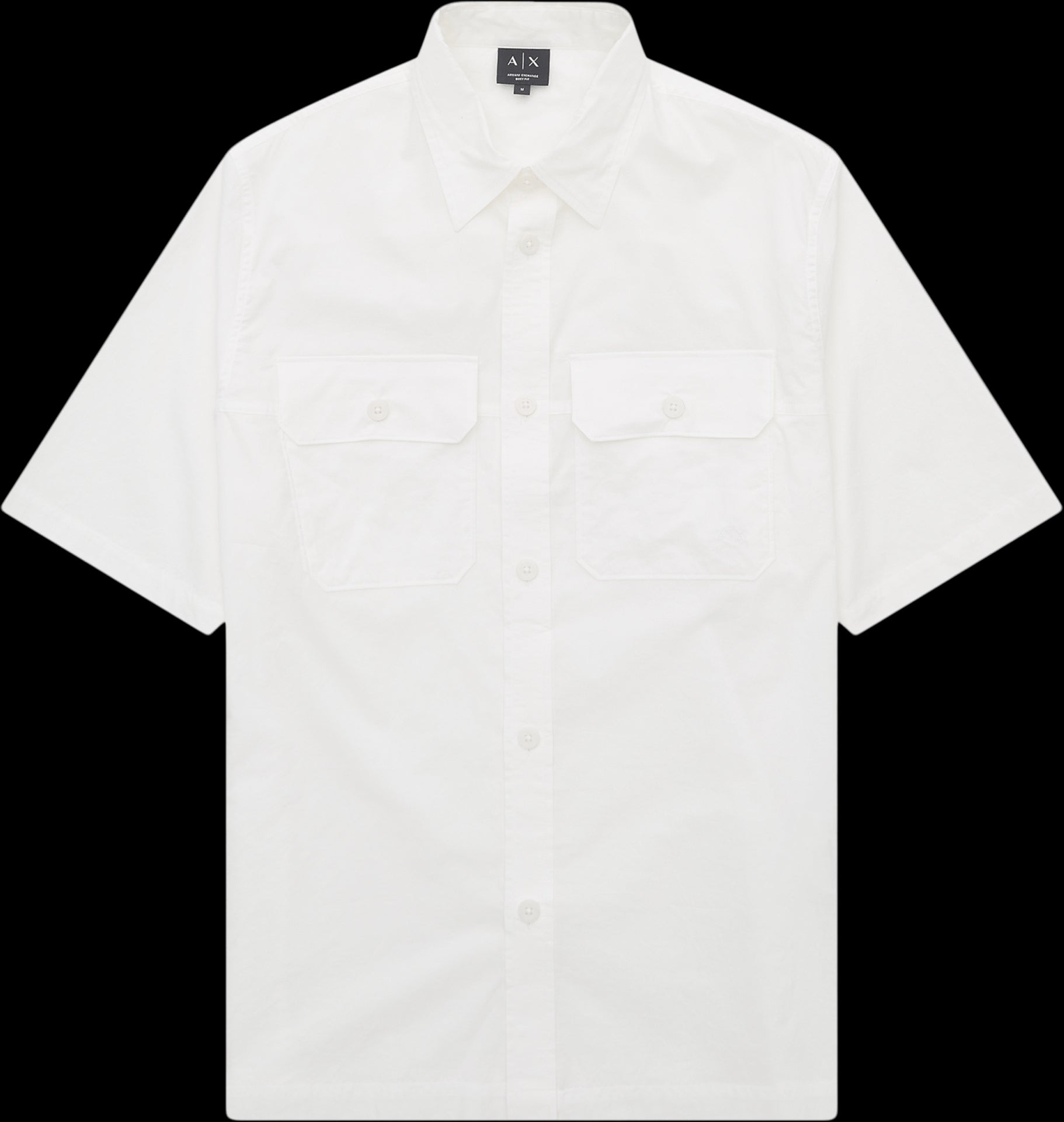 Armani Exchange Camicia di Cotone Bianco