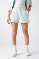 Guess Short Scuba con Logo Verde Acqua