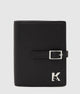 Karl Lagerfeld Jeans Portafoglio a libro con logo K
Nero