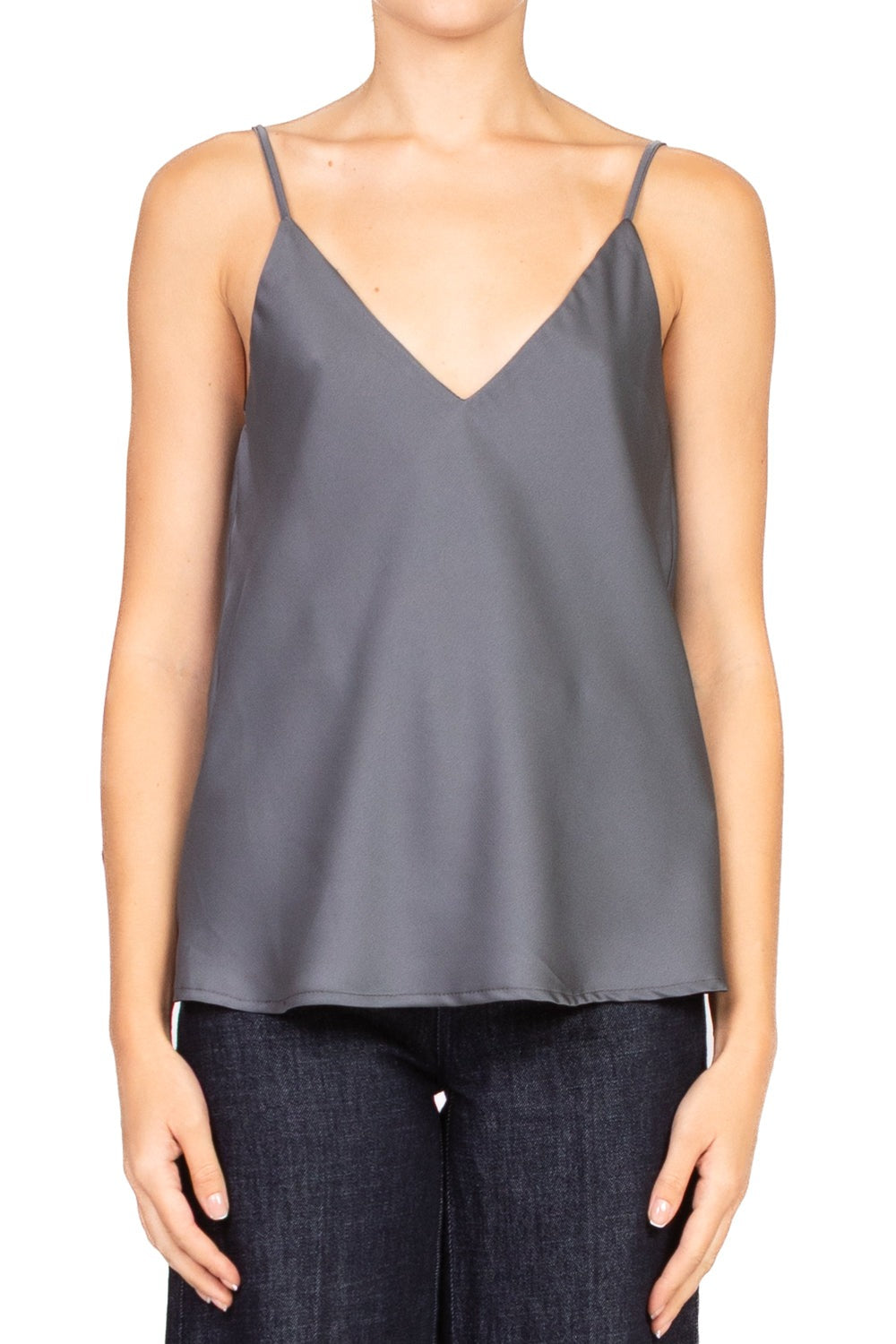 Vicolo Canotta in Satin Scollo Ampio