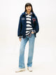 Tommy Jeans a Campana e Vita Media Sbiaditi
Blù