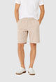 Guess Bermuda Straight Leg Dobby Striped Beige