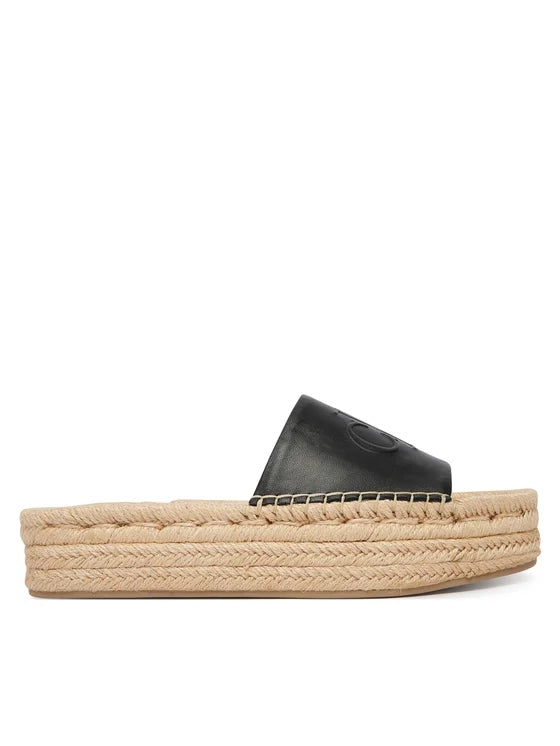 Calvin Klein Ebeth Ciabatte Espadrillas con Plateau