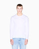 Armani Exchange T-shirt a Maniche Lunghe in Jersey di Cotone Pima Essential