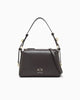 Armani Exchange Borsa a Spalla con Tracolla Regolabile e Logo