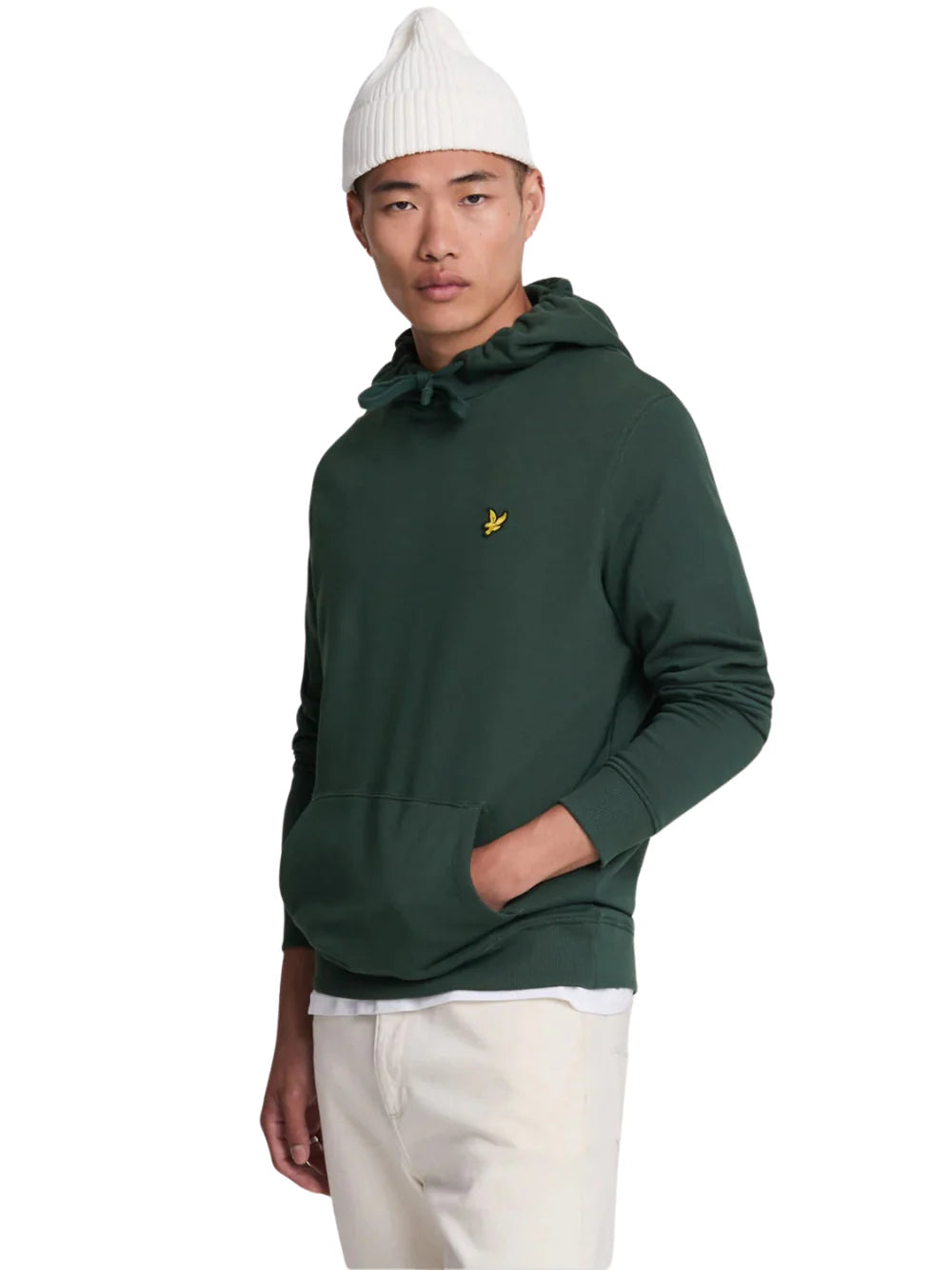 Lyle & Scott Felpa Basica con Logo e Cappuccio