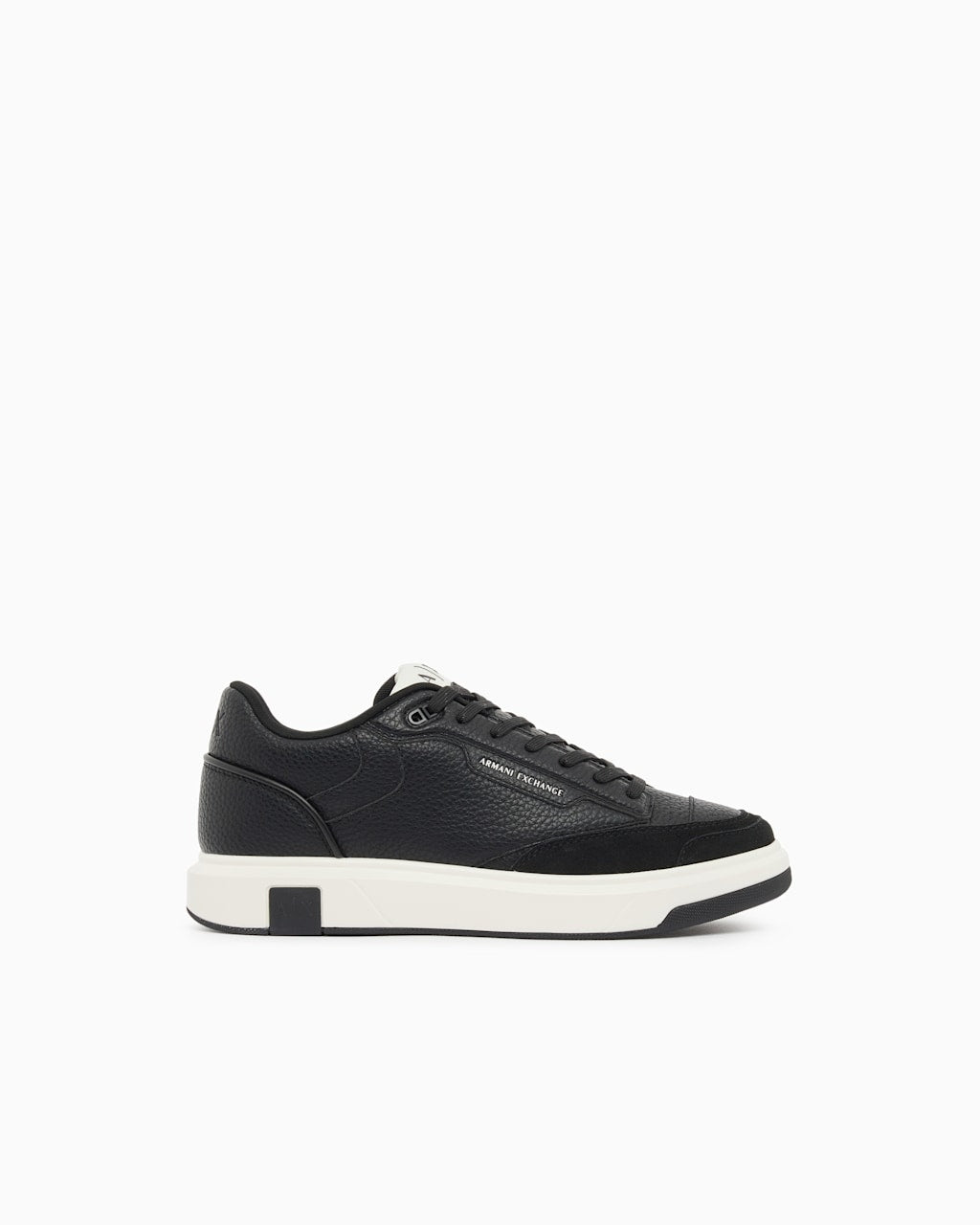 Armani Exchange Sneakers  in Pelle con Logo e Suola in Gomma