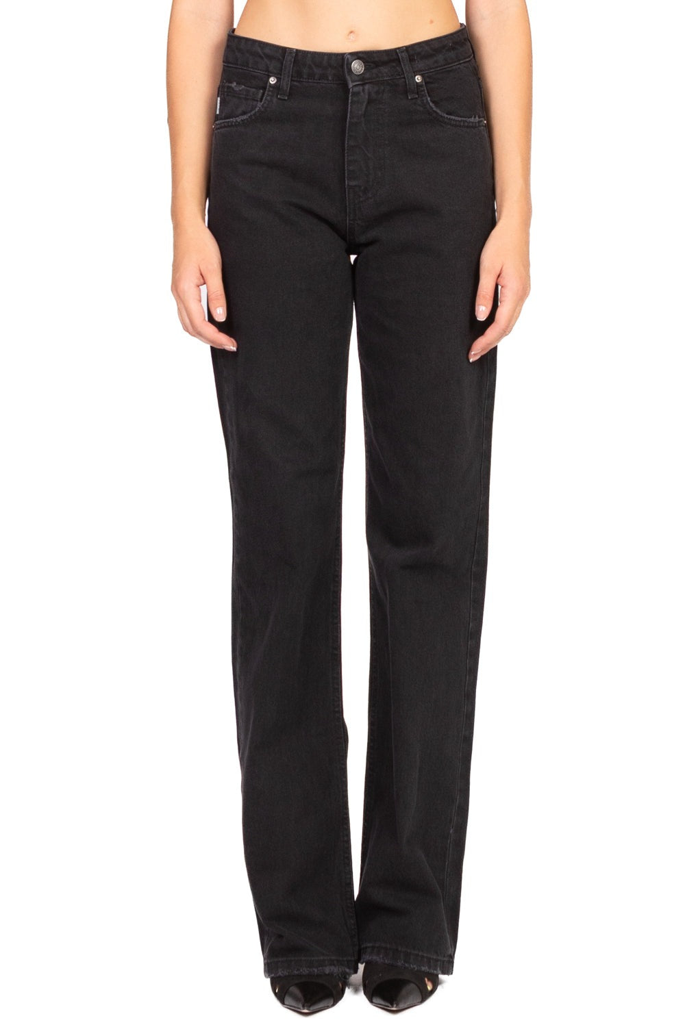 Vicolo Jeans ALEX Gamba Dritta Nero