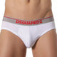 Dsquared2 Slip Bi-pack con Elastico in vita e Logo
