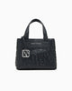 Armani Exchange Borsa in Tessuto Tecnico Tono su Tono
Nero