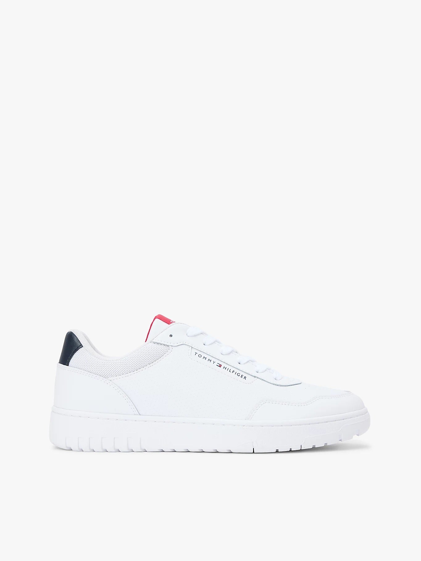 Tommy Hilfiger Sneakers Stile Basket con Pelle
Bianco Blù