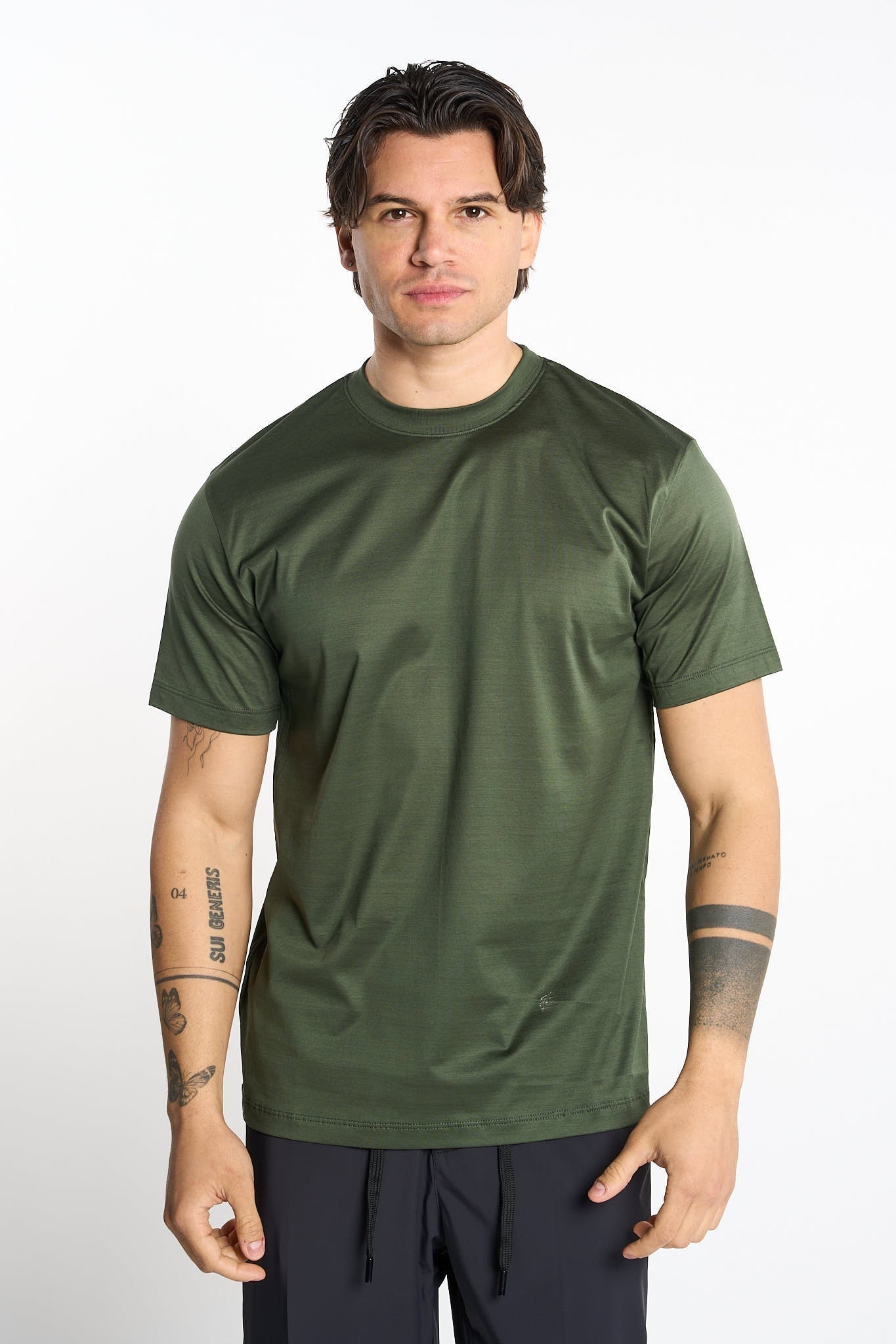 YUU T-shirt Dallas in Filo di Scozia