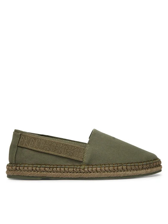 Calvin Klein Carlos Espadrillas in Tela con Logo