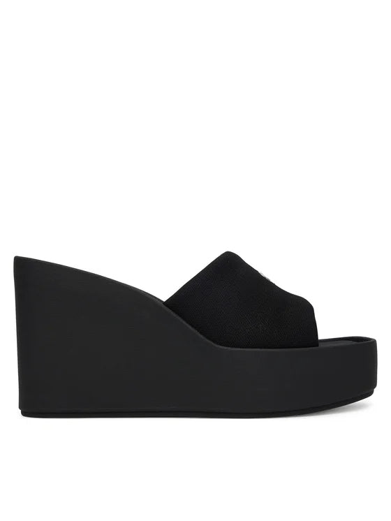 Calvin Klein Melia Sandali con Zeppa e Platform in Tela