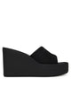 Calvin Klein Melia Sandali con Zeppa e Platform in Tela
