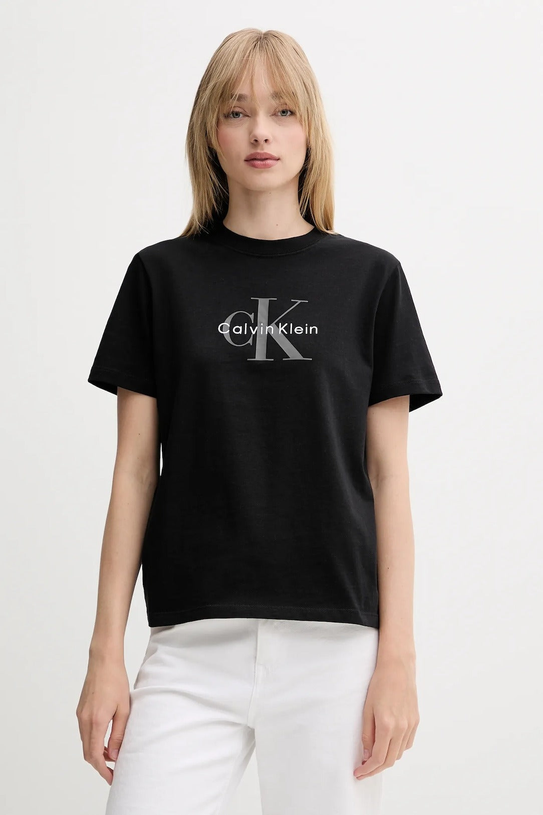 Calvin Klein Jeans T-shirt con Monogramma con Logo