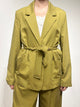 Le Streghe Giacca con Collo Rvers 
Verde