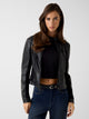 Guess Giubbino Biker in Finta Pelle
Nero