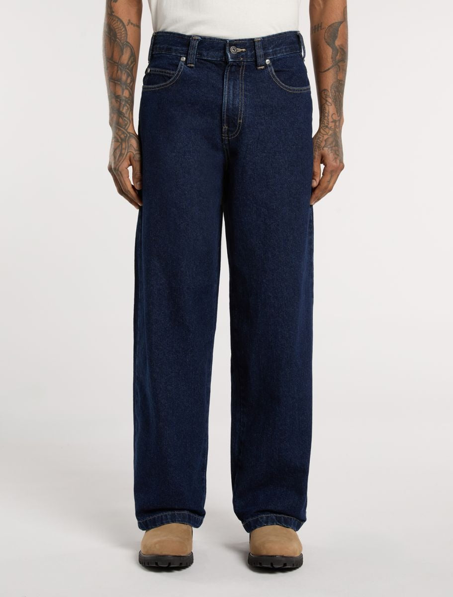 Dickies Jeans Dritti Extra Loose Hilham Blù